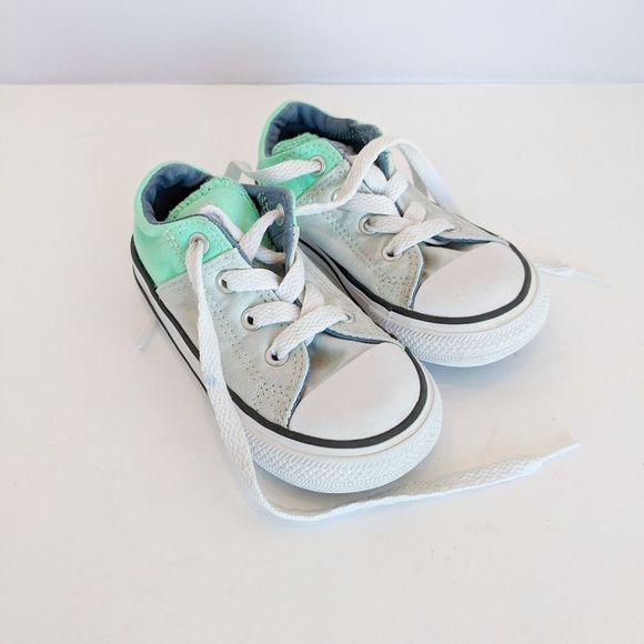 Converse Other - Converse two tone mint green kids 7 sneakers